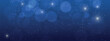 © Abdul - Abstract blue christmas facebook cover template