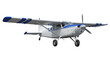 © Fried - Isolated Small General Aviation Aircraft on Ground ready for Flight, Detailed Rendering
