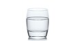 © Adan - A glass filled with water against a white background