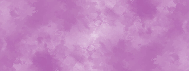 Wall Mural - Abstract purple watercolor background. Aquarelle painted purple grunge background. Hand drawn illustration.