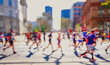 © babaroga - maraton runners in the city