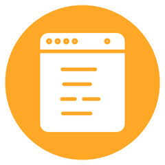 Wall Mural - CSS Code icon vector image. Can be used for Coding and Development.