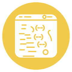 Wall Mural - C Sharp icon vector image. Can be used for Computer Programming.