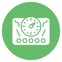 Dashboard icon vector image. Can be used for Computer Programming.