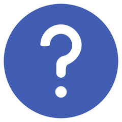 Wall Mural - Answer icon vector image. Can be used for Contact Us.