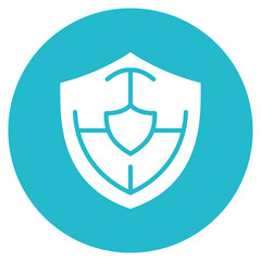 Wall Mural - Sheild icon vector image. Can be used for Volleyball.