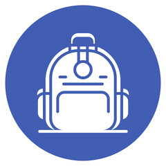 Wall Mural - Sport Bag icon vector image. Can be used for Volleyball.