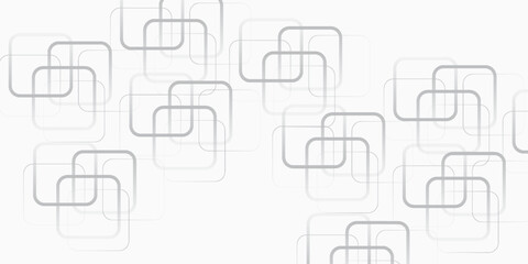 Wall Mural - Gradient white monochrome background vector design white abstract concept natural line simple art illustrations texture space circle