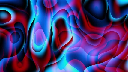 Wall Mural - curved wavy lines tech futuristic motion background. dynamic abstract line waving loop line. Metaverse Abstract Seamless wave abstract lines stream