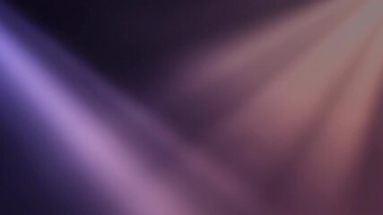 Wall Mural - Ethereal light rays slowly fading and shifting in an abstract, seamlessly looping dusk-inspired background seamlessly, twilight, smooth