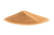© PNG Kingdom  - Brown powder forming a small heap on a transparent background. Useful for representing ingredients, spices, or sand