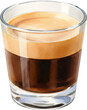 © Totimoa - Strong Espresso Cortado Beverage with a Layer of Foamed Milk
