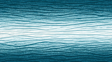 Wall Mural - Abstract ocean waves in varying shades of blue, creating a soothing, tranquil atmosphere.