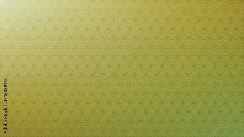 Elegant Green and Yellow Gradient Texture with Subtle Abstract Geometric Pattern Background for Digital Presentation