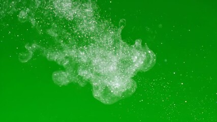 Wall Mural - brilliant sparkling dust motes slowly drift and softly gather, forming an ambient ethereal cloud on 