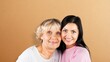 © BillionPhotos.com - Elder parent mom with young daughter together