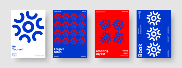 Wall Mural - Creative Book Cover Template. Isolated Banner Layout. Modern Poster Design. Brochure. Report. Flyer. Background. Business Presentation. Pamphlet. Advertising. Notebook. Portfolio. Leaflet. Journal