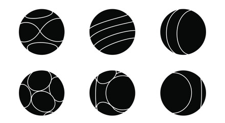 Vector art of set of abstract sphere sphere icon sphere vector illustration sphere vector design ball vector design