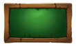 © pennywise - Rustic wooden framed green board for messages or art