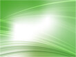 © shunpang - Green Abstract Wave Background with Bright Light
