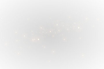 Wall Mural - Glittering golden confetti PNG with glowing stardust overlay, soft light flare, and luxury illumination effect.
