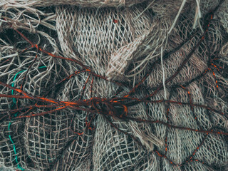 fishing nets and ropes