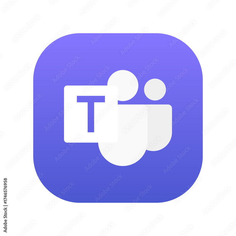 High resolution Microsoft Teams logo icon transparent png. Microsoft ...