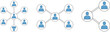 © Tania - Collection of business network and team connection icons