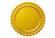 © Bibekananda - Golden oval award seal isolated on transparent background