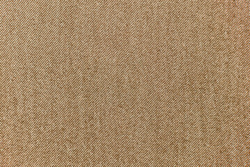 Texture of dense brown fabric for tailoring. Canvas. Textile. Textile