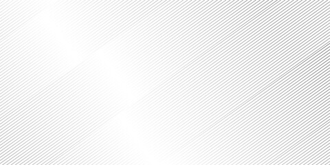 Wall Mural - Minimal diagonal stripe oblique, slanting lines gradient abstract art modern geometric vector pattern background. black and white ribbed striped diagonal line pattern as gradient fabric texture.	
