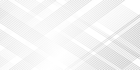 Wall Mural - Minimal diagonal stripe oblique, slanting lines gradient abstract art modern geometric vector pattern background. black and white ribbed striped diagonal line pattern as gradient fabric texture.	