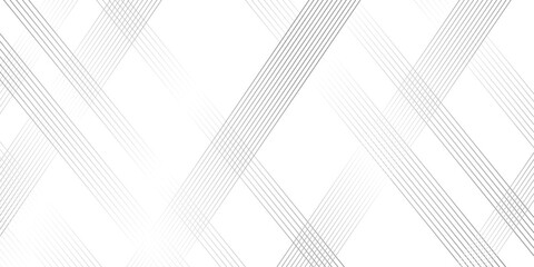 Wall Mural - Minimal diagonal stripe oblique, slanting lines gradient abstract art modern geometric vector pattern background. black and white ribbed striped diagonal line pattern as gradient fabric texture.	