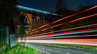 © Dimitar - Highway car light trails at night