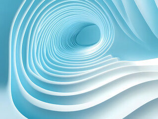 Wall Mural - Abstract Architectural Interior Design