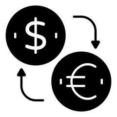 Wall Mural - Perfect design icon of currency exchange 