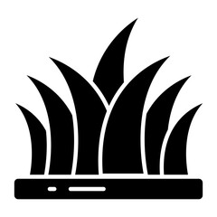 Wall Mural - Premium download icon of grass