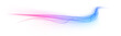 © MEDUZA - Glowing neon wave trail, electric energy flow in smooth curves. Abstract light motion vector. Futuristic glowing streaks in blue and pink hues. PNG