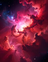 Wall Mural - sunset in the clouds