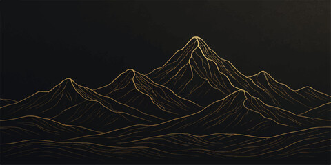 Spider web on the moon at night and morning with mountain landscape and nature elements