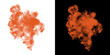 © Noy - Fire png, fire smoke, fire vector, flame fire, fire plame orange smoke cloud effect black background on transparent background