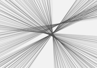Wall Mural - Concept minimal geometric grey lines abstract background. Vector brochure, template background