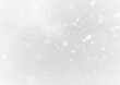 © andreu1990 - Snowflakes overlay PNG, falling snow transparent background