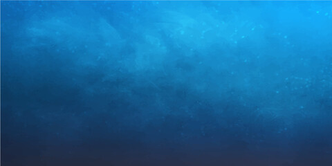 Wall Mural - dark blue grunge texture pattern with bright sky light and smoke illustration backdrop