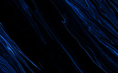 Wall Mural - Marble rock texture blue ink pattern liquid swirl paint black dark that is Illustration background for do ceramic counter tile white that is abstract waves skin wall luxurious art ideas concept.