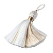 © Uzair - Ribbon tassel ornament, white isolated background