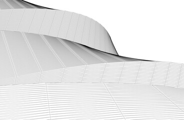 Wall Mural - Abstract geometry. Structure background