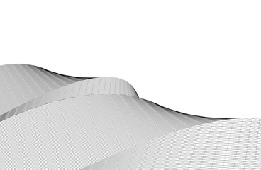 Wall Mural - Abstract geometry. Structure background