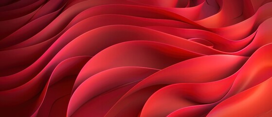 Wall Mural - Abstract red background ripple layer.