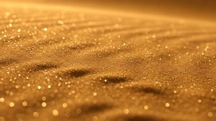 Wall Mural - close-up slow motion reveals intricate wind-sculpted ripples forming and shifting on the surface of 